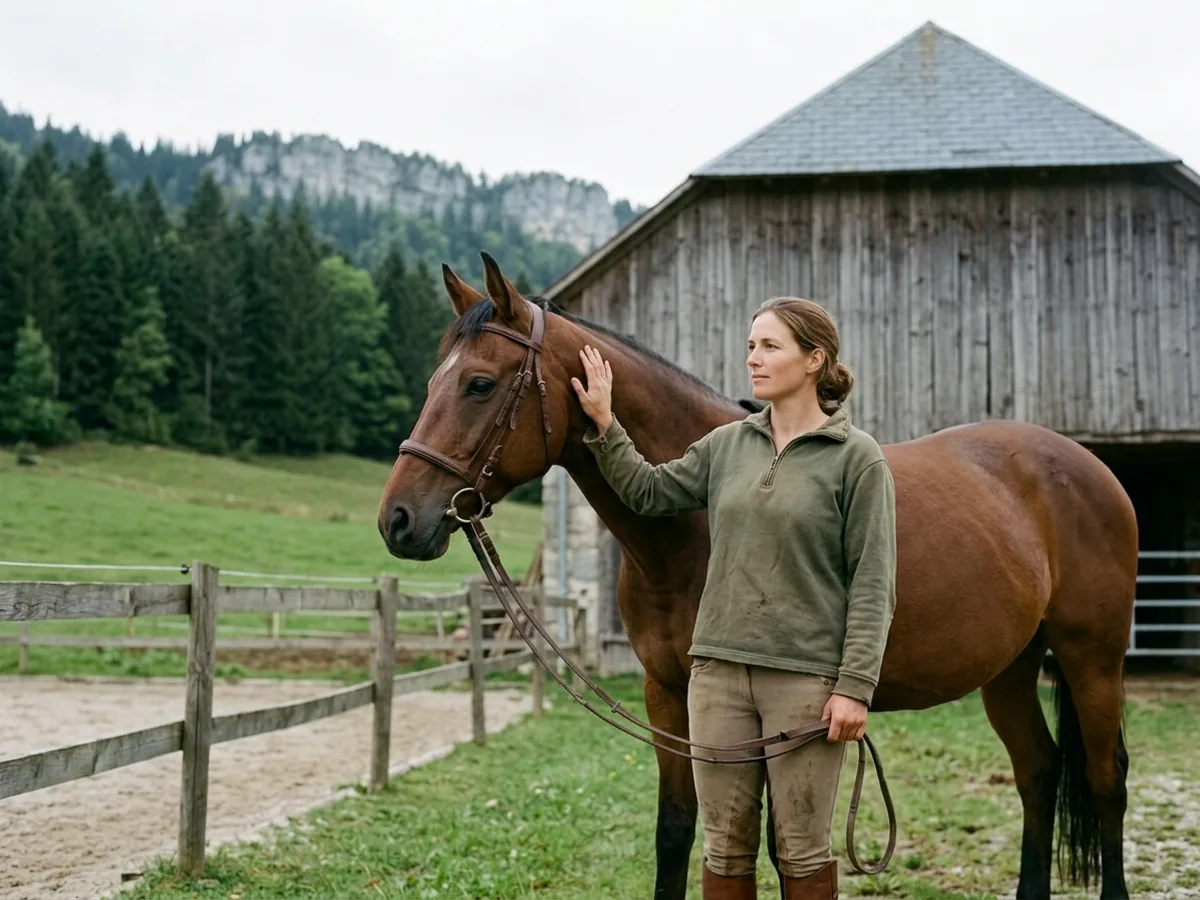 Cours d'équitation à Marthod, Savoie