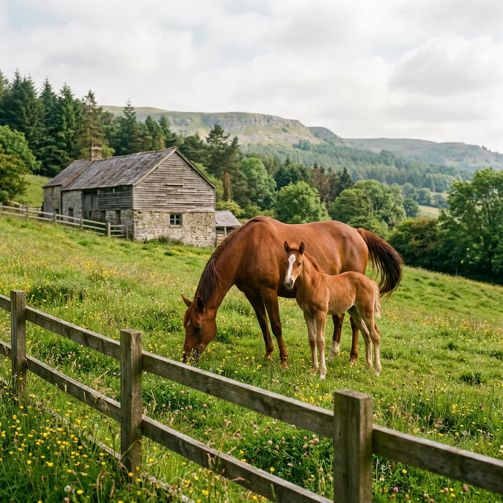 Élevage de chevaux, Au Rêve des Pitchounes, Marthod